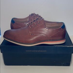 Bruno Marc Leather Sneakers
